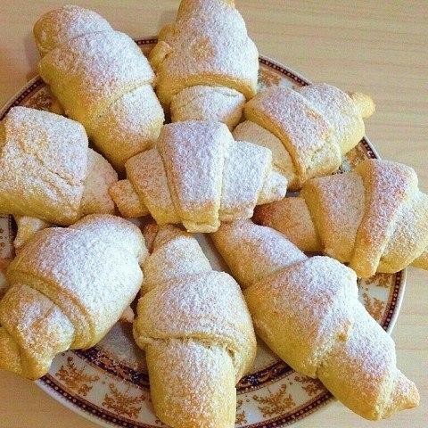 РОГАЛИКИ (простой рецепт)