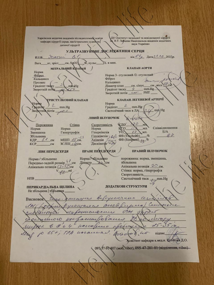 Сбор на операцию